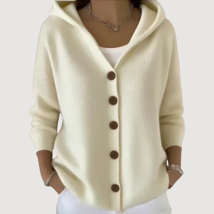 SOPHIA – CUTE HOODED CARDIGAN