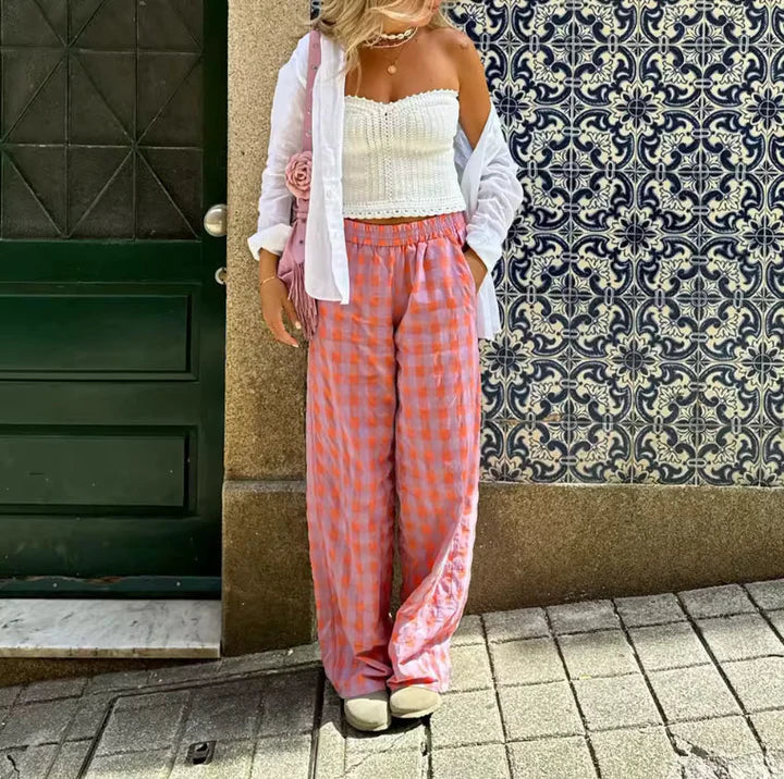 Nelbie | Wide Capri Pants